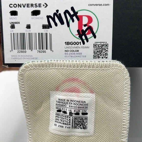 Converse Men’s High Tops in Mint Green  Chuck Taylor All Star Canvas Sneakers - Picture 16 of 16